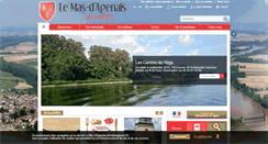 Desktop Screenshot of lemasdagenais.fr